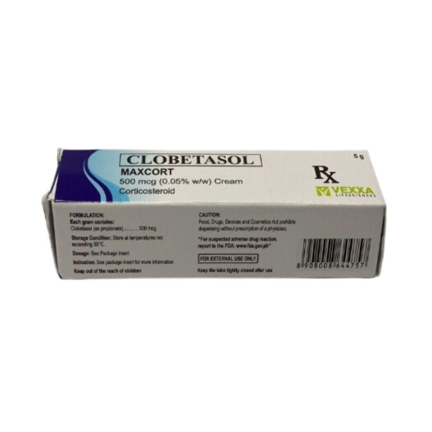 MAXCORT 500mcg Cream Corticosteriod [PRESCRIPTION REQUIRED]