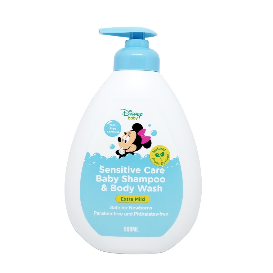 LIL SUNFLOWER Sensitive Care Baby Shampoo & Bodywash Extra Mild 500ml