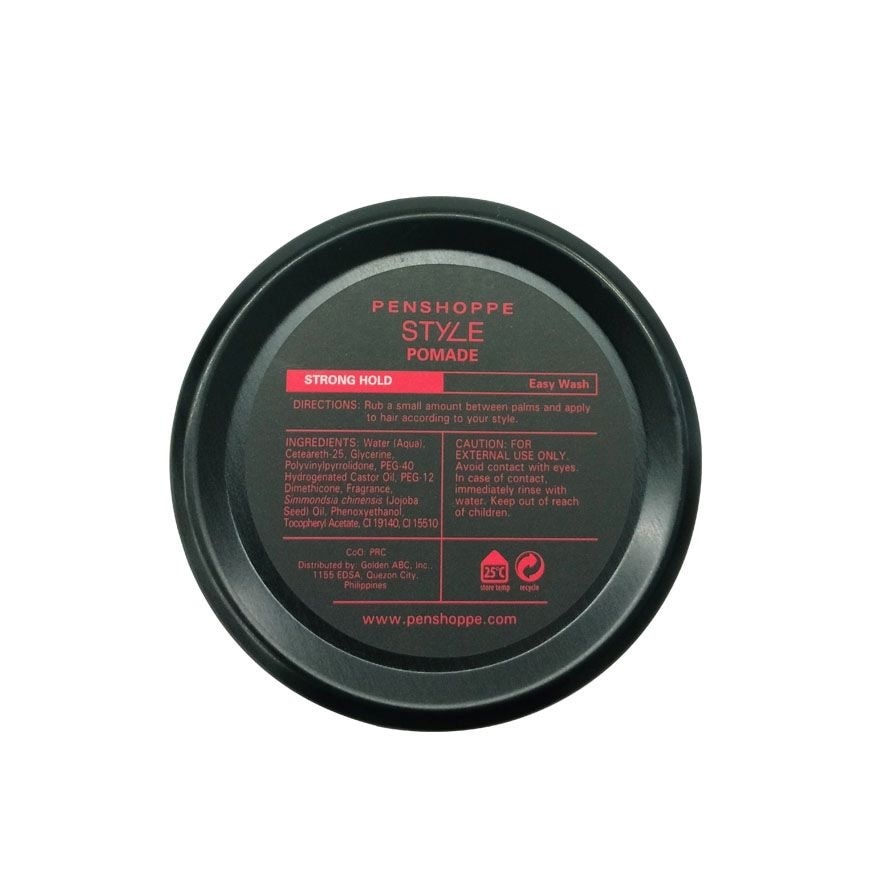 PENSHOPPE Style Pomade Strong Hold Red 80g