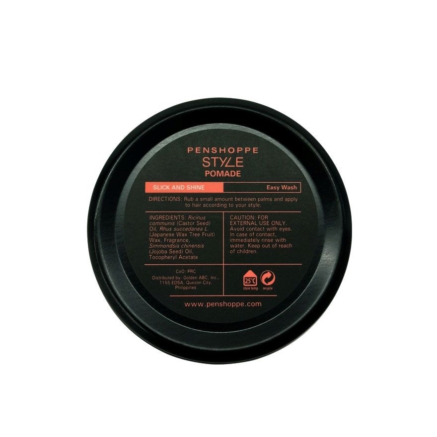 PENSHOPPE Style Pomade Slick & Shine Orange 80g