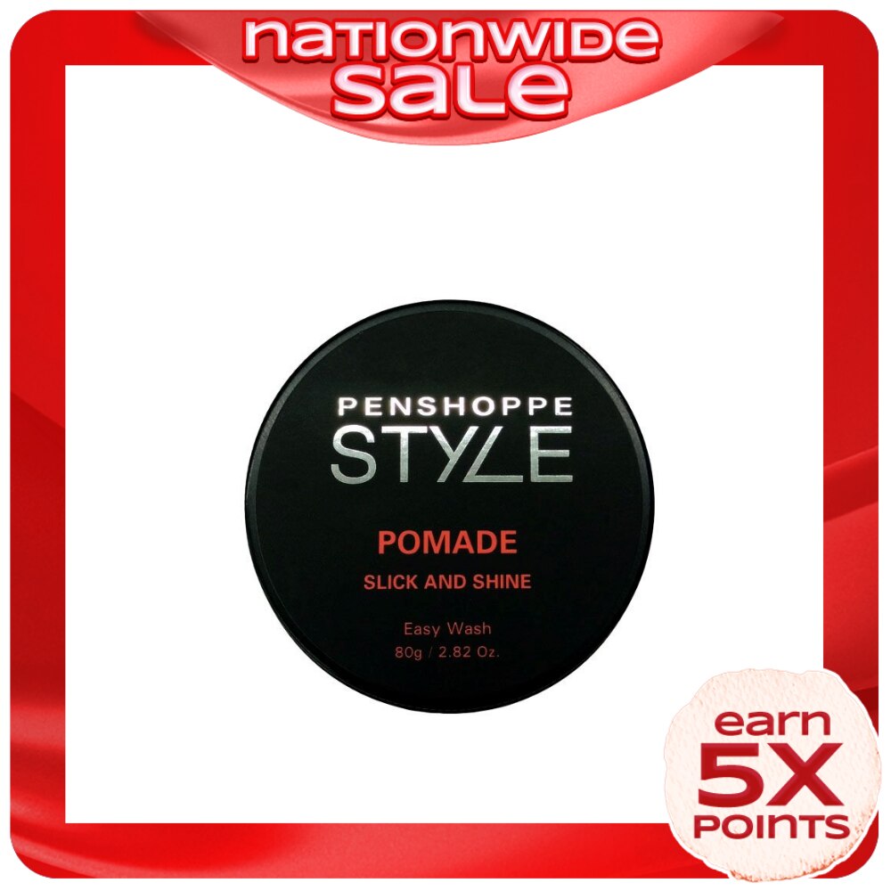 PENSHOPPE Style Pomade Slick & Shine Orange 80g