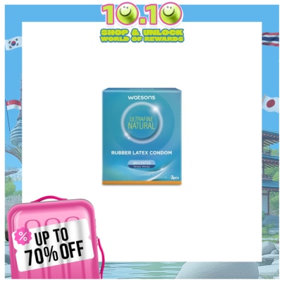 WATSONS WATSONS Ultrafine Natural Rubber Latex Condom