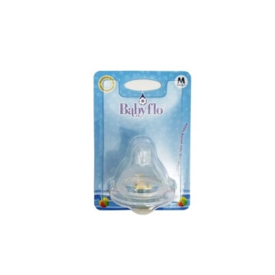 BABYFLO BABYFLO Nipple Wideneck Silicone 1s medium