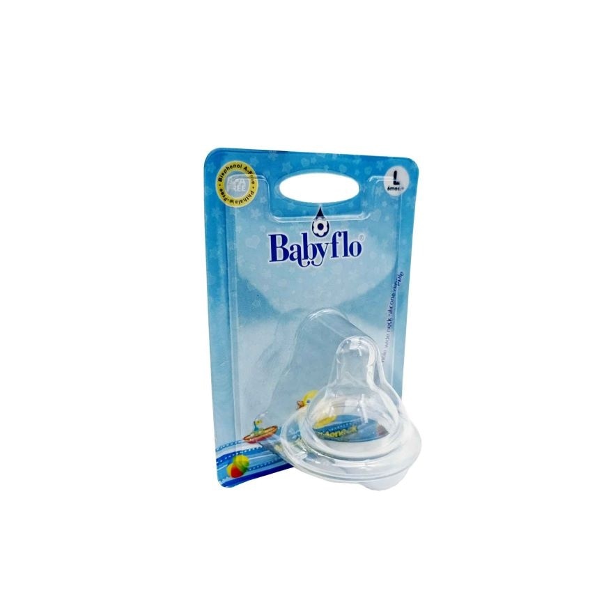 BABYFLO Nipple Wideneck Silicone 1s large