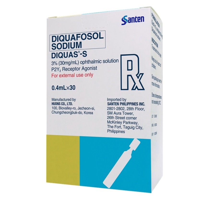 DIQUAS-S 30mg/mL OPHS Sold Per Piece [PRESCRIPTION REQUIRED]