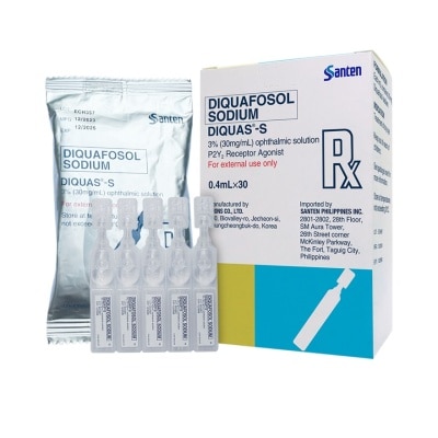 DIQUAS DIQUAS-S 30mg/mL OPHS Sold Per Piece [PRESCRIPTION REQUIRED]