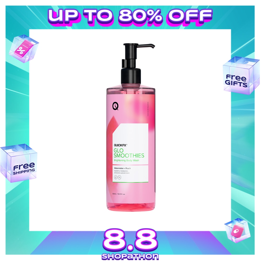 QUICKFX Glo Smoothies Brightening Body Wash 500ml