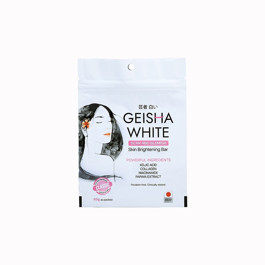 Geisha White Classic Bar 65g