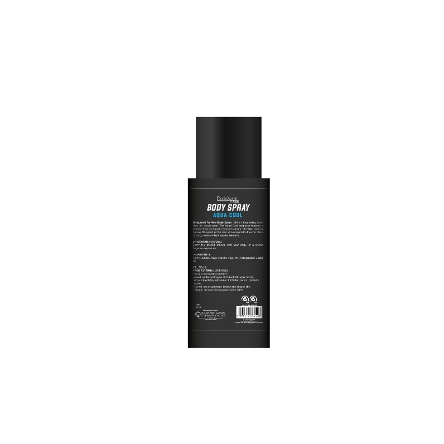 BODYXPERT Body Spray For Men 100ml Aqua Cool