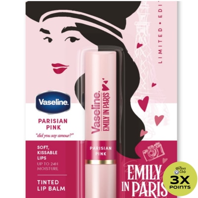 VASELINE VASELINE Tinted Lip Balm Parisian Pink 3g Limited Edition