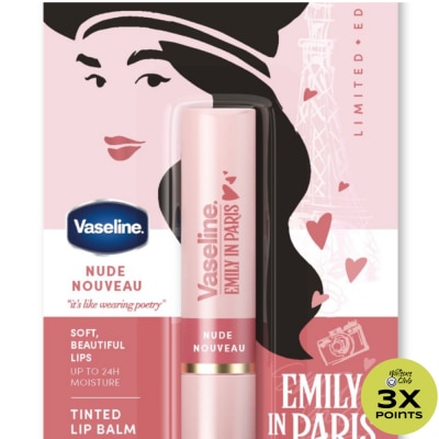 VASELINE VASELINE Emily In Paris Tinted Lip Balm Nude Nouveau 3G Limited Edition