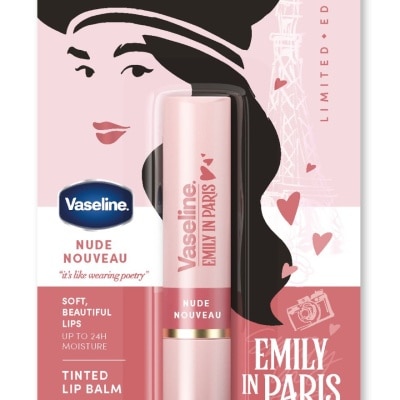 VASELINE VASELINE Emily In Paris Tinted Lip Balm Nude Nouveau 3G Limited Edition