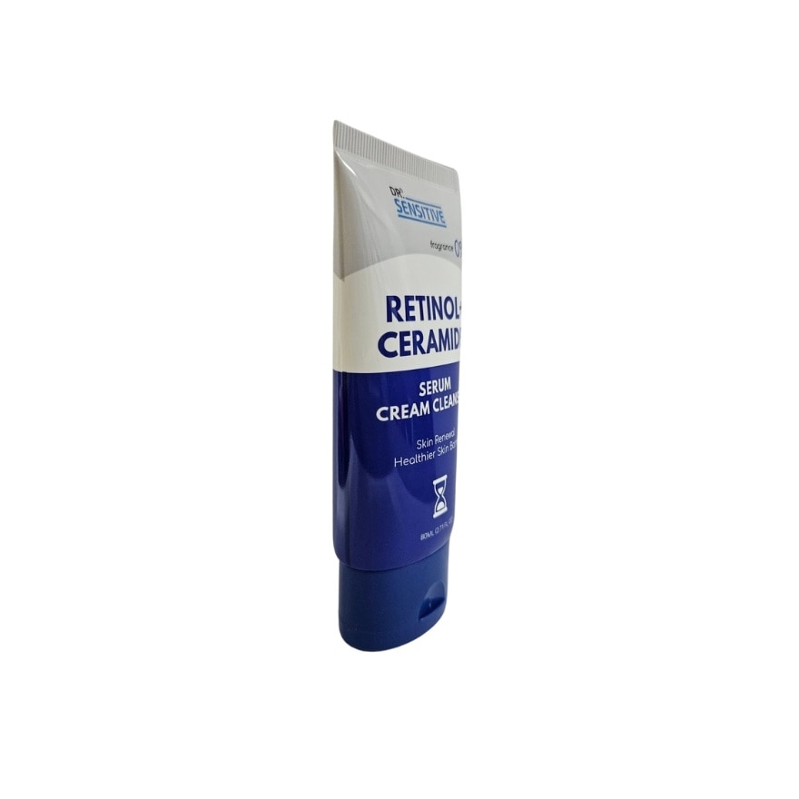 DR SENSITIVE Retinol + Ceramide Serum Cream Cleanser 80ml