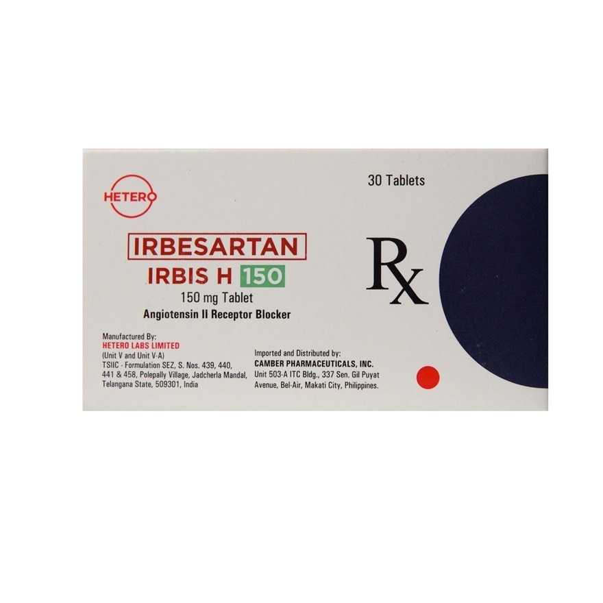 IRBIS H 150 150mg Tablet Sold Per Piece [PRESCRIPTION REQUIRED]