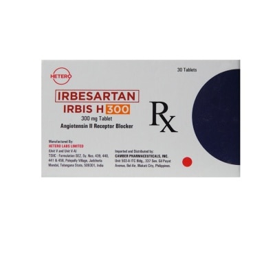 IRBIS H IRBIS H 300 300mg Tablet Sold Per Piece [PRESCRIPTION REQUIRED]