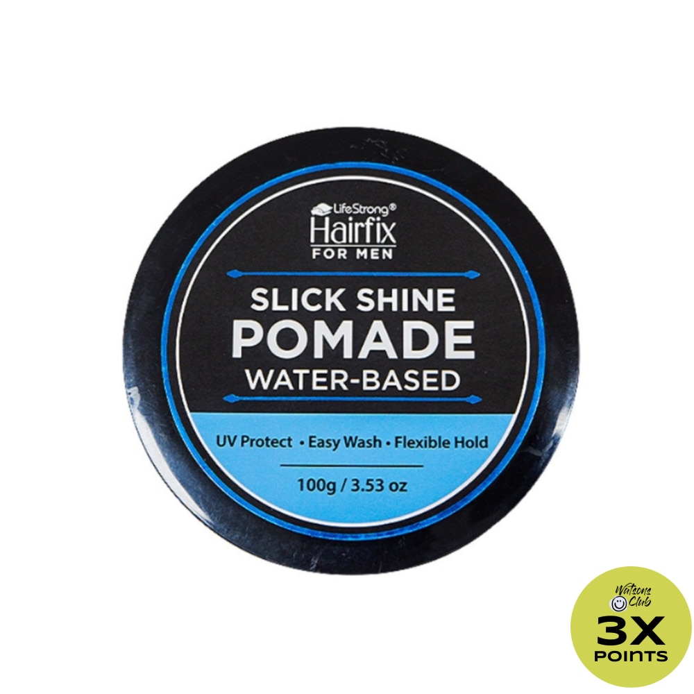 HAIRFIX for Men Slick Shine Pomade Water Based 100g
