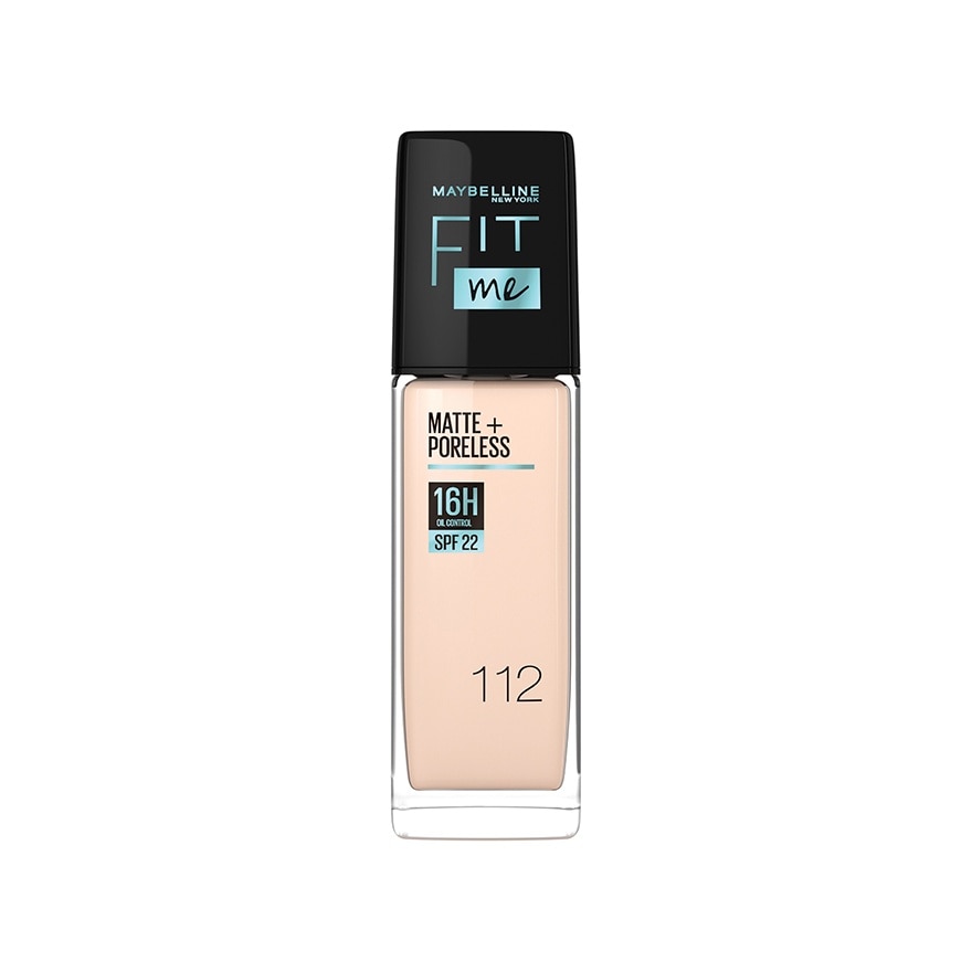 MAYBELLINE Fit Me Foundation Matte Poreless SPF 112