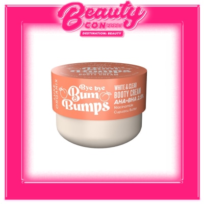 LUXE ORGANIX LUXE ORGANIX Bye Bye Bum Bumps White and Clear Booty Cream 230g