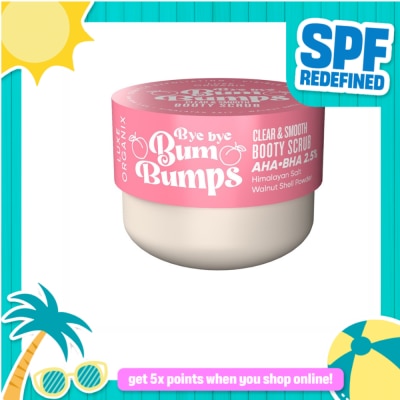 LUXE ORGANIX - LUXE ORGANIX Bye Bye Bum Bumps Clear & Smooth Booty Scrub 285g