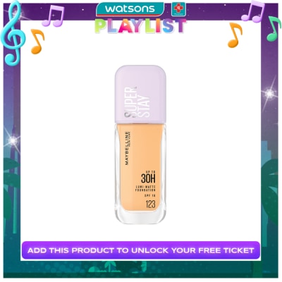MAYBELLINE MAYBELLINE Superstay Lumi Matte Foundation 123