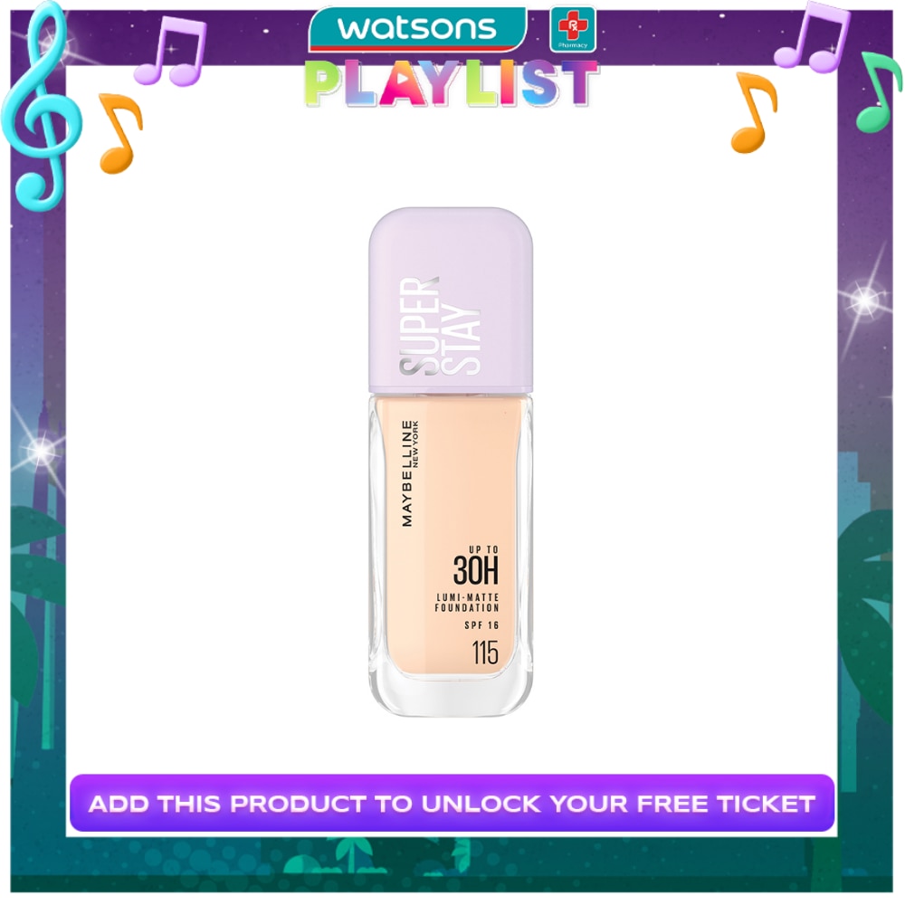 MAYBELLINE Superstay Lumi Matte Foundation 115