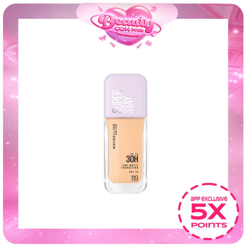 MAYBELLINE Superstay Lumi Matte Foundation 119