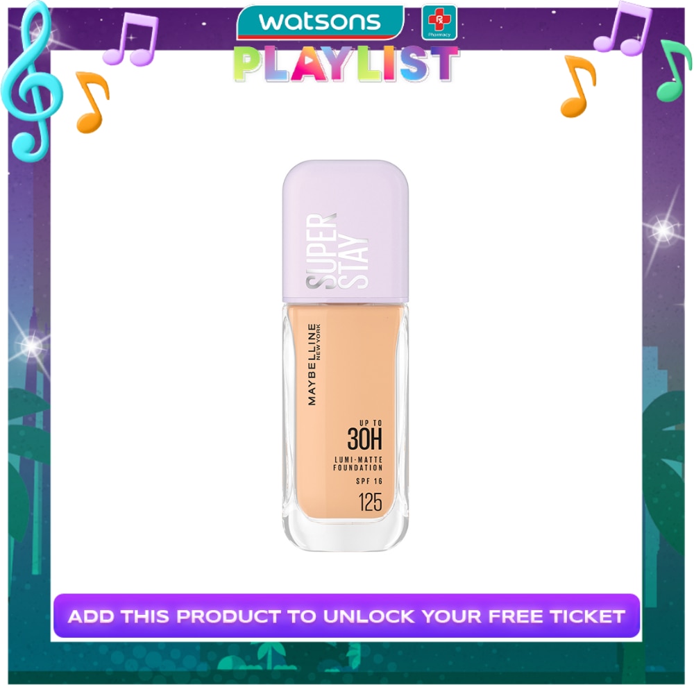MAYBELLINE SUPERSTAY Lumi Matte Foundation 125