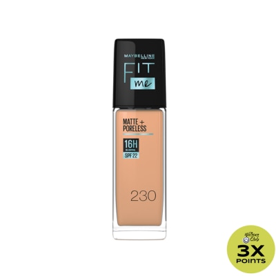 MAYBELLINE MAYBELLINE Fit Me Foundation Matte Poreless SPF 230
