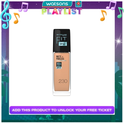MAYBELLINE MAYBELLINE Fit Me Foundation Matte Poreless SPF 230