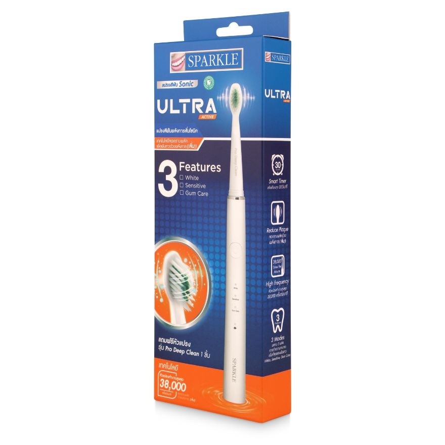 SPARKLE Sonic Ultra Active Toothbrush