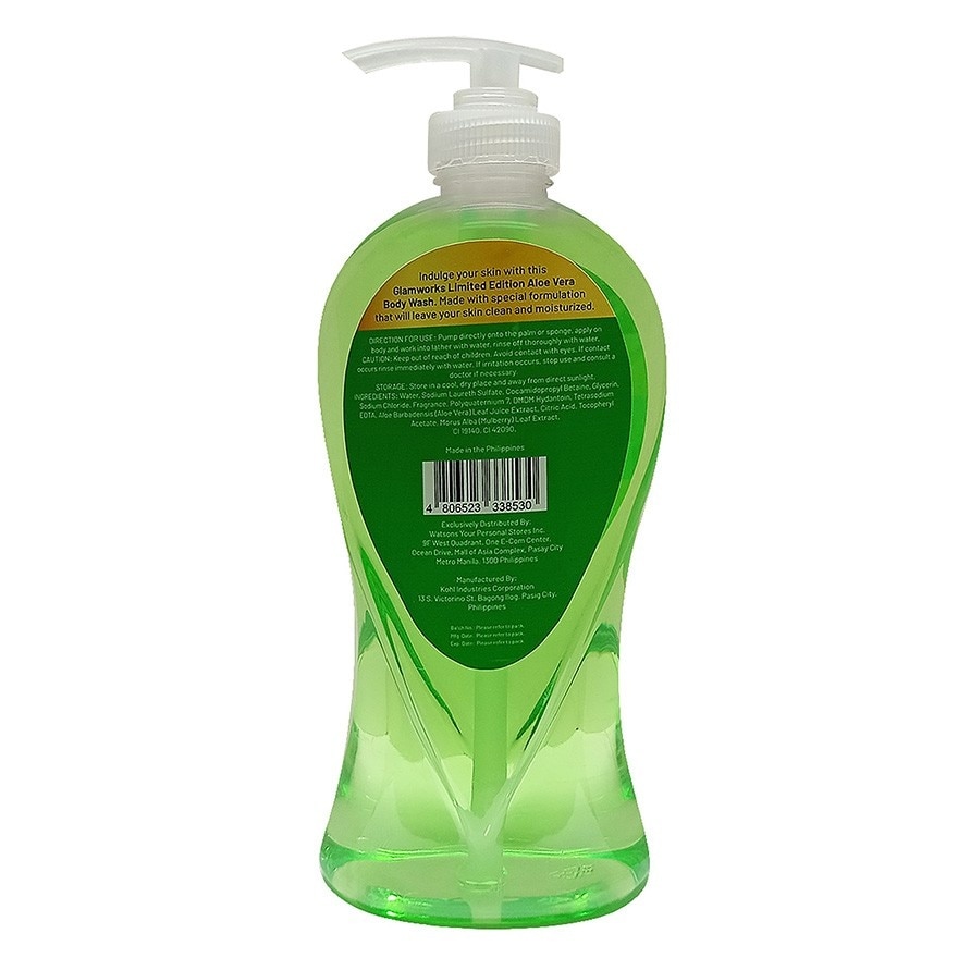 GLAMWORKS Bodywash Aloe Vera 1000ml