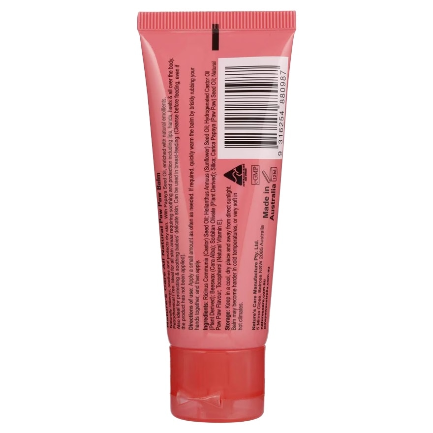 NATURAL CARE All Natural Paw Paw Balm - 30g