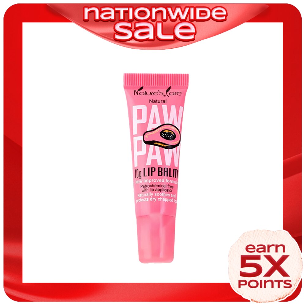 NATURAL CARE All Natural Paw Paw lip Balm - 10g