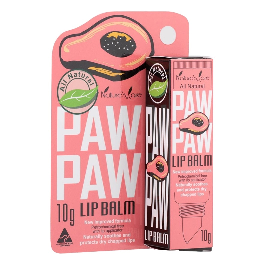 NATURAL CARE All Natural Paw Paw lip Balm - 10g