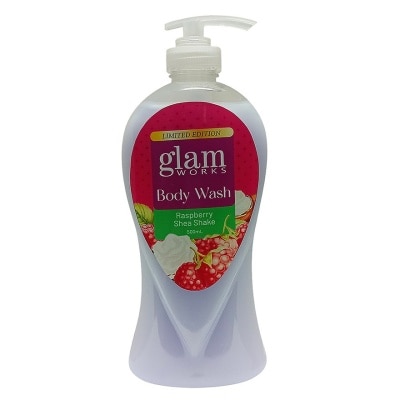 GLAMWORKS GLAMWORKS Body Wash Raspberry Shea Shake 500ml Buy 1 Take 1