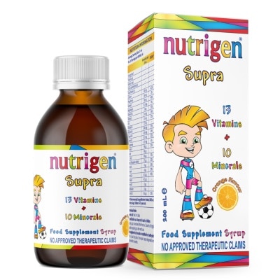 NUTRIGEN NUTRIGEN Supra Syrup Orange Flavour 200ml