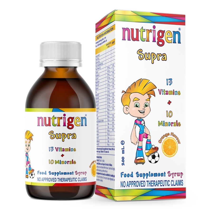 NUTRIGEN Supra Syrup Orange Flavour 200ml