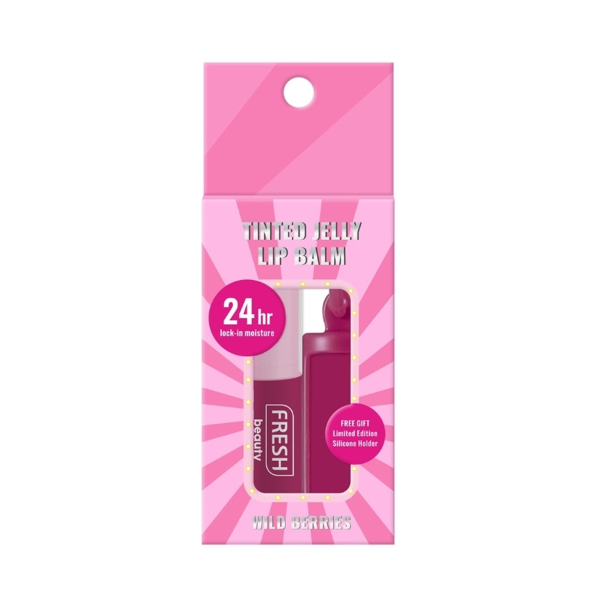 Fresh Beauty Holiday Gift Set Wild Berries Lip Balm 4g