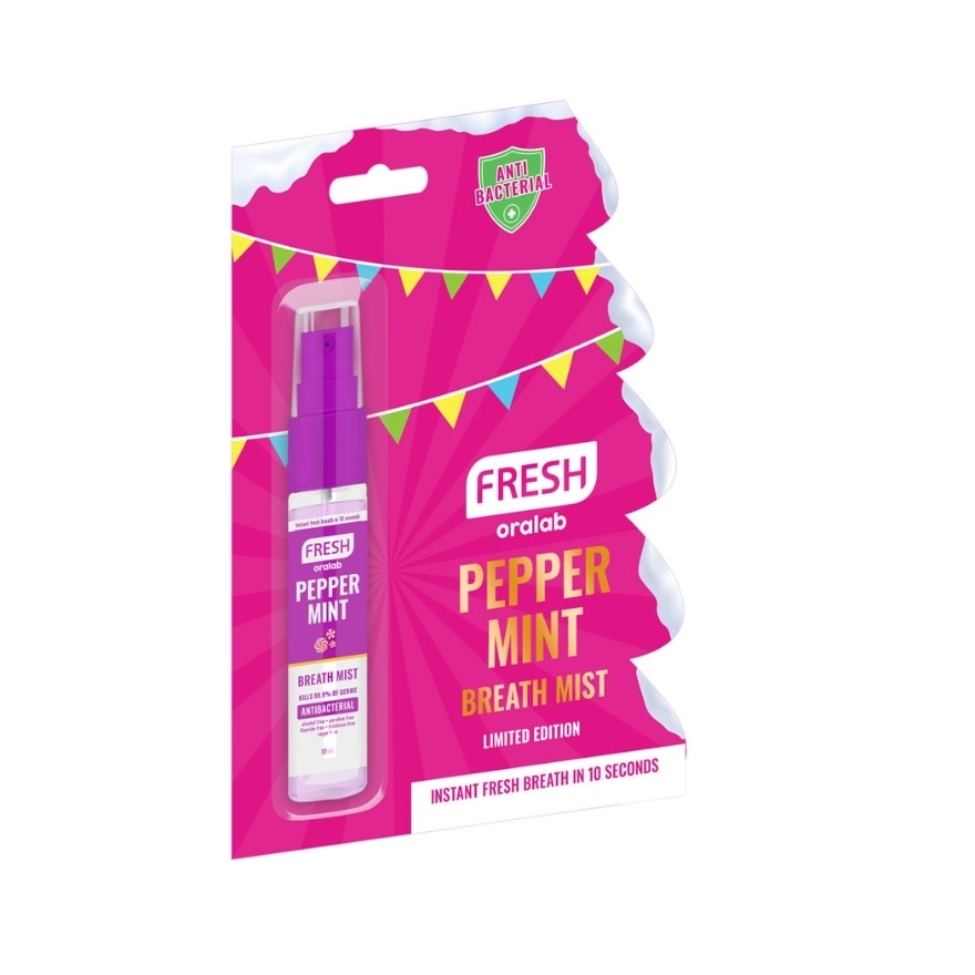 Fresh Oralab Pepper Mint Breath Mist 10ml