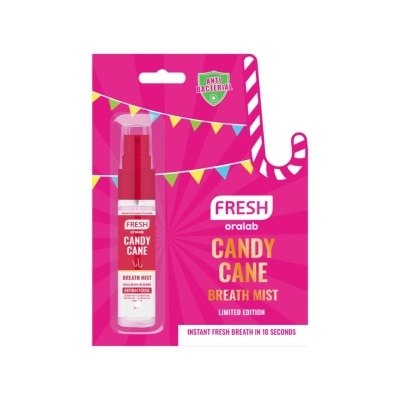 FRESH Fresh Oralab Holiday Gift Set Breath Mist Candy Cane 10mL