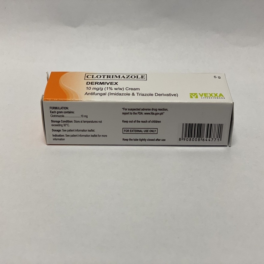 DERMIVEX 10mg/g (1% w/w) Cream 5g [PRESCRIPTION REQUIRED]