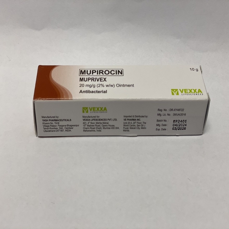 MUPRIVEX 20mg/g (2% w/w) Ointment 10g [PRESCRIPTION REQUIRED]