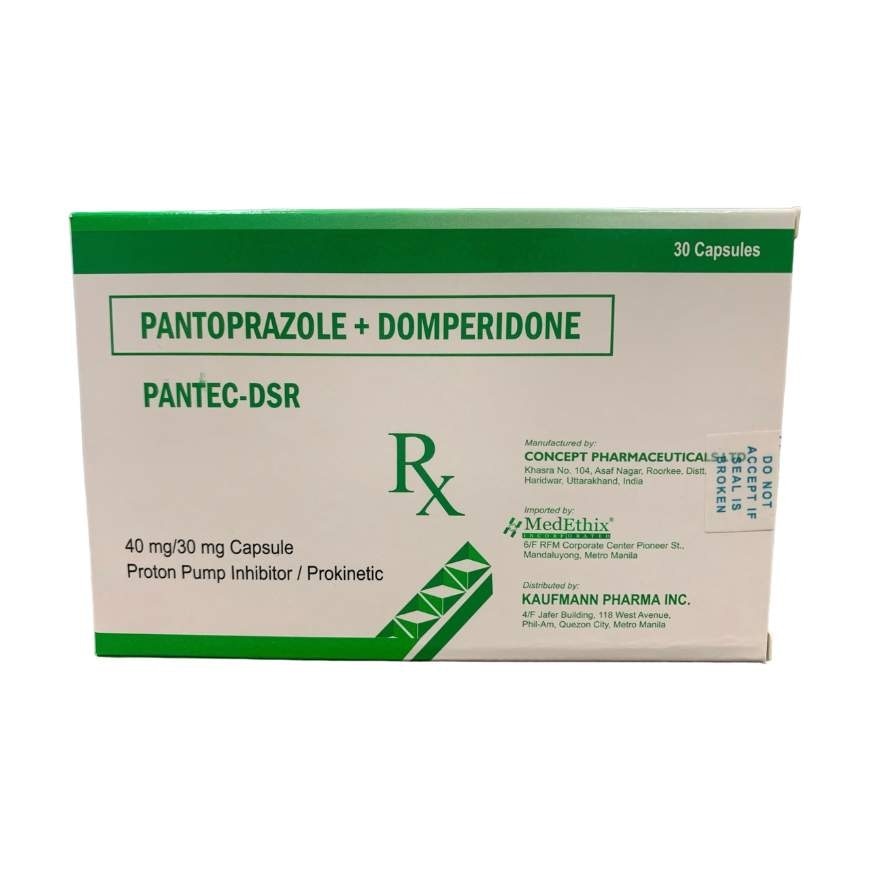 PANTEC DSR 40Mg/30Mg Tablet By 30'S