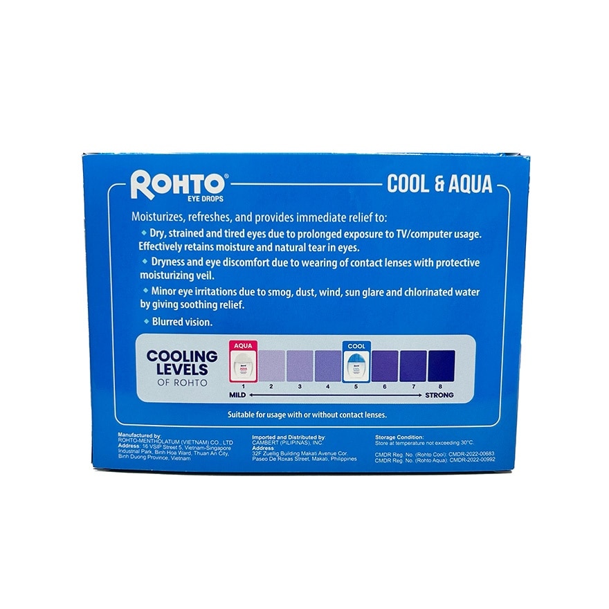 ROHTO Eye Drops Combo Pack