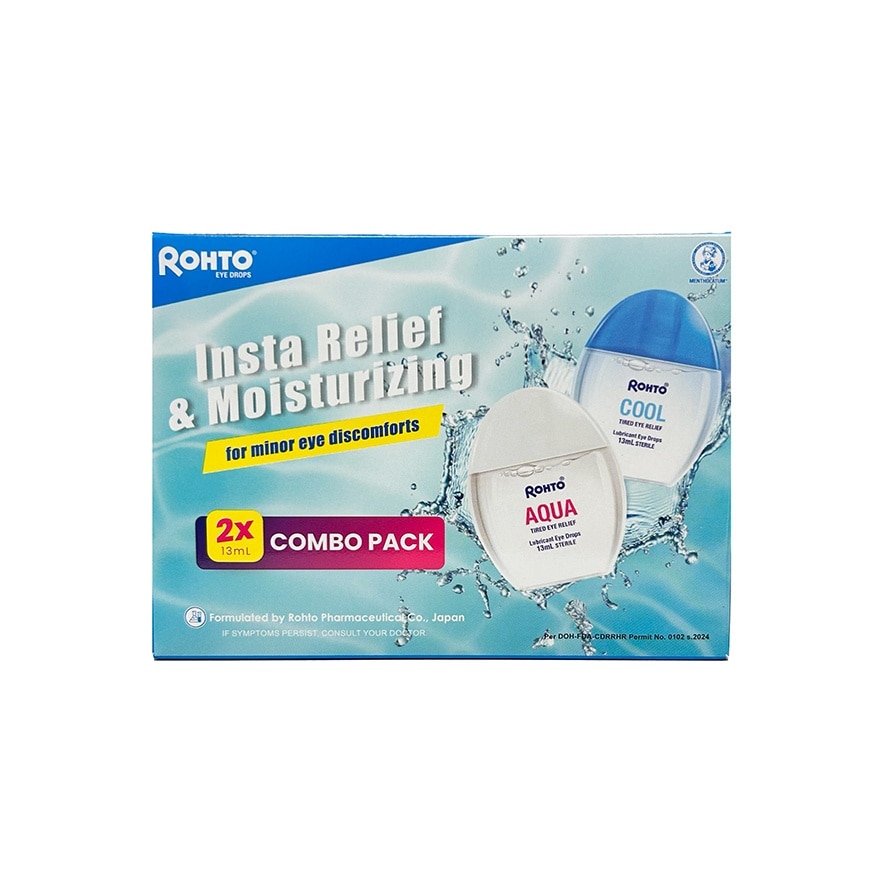 ROHTO Eye Drops Combo Pack