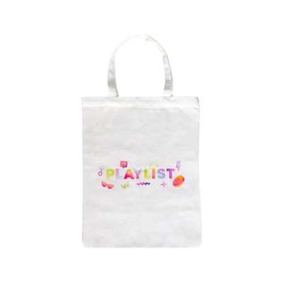 MIINE Watsons Playlist Merch Tote Bag-White