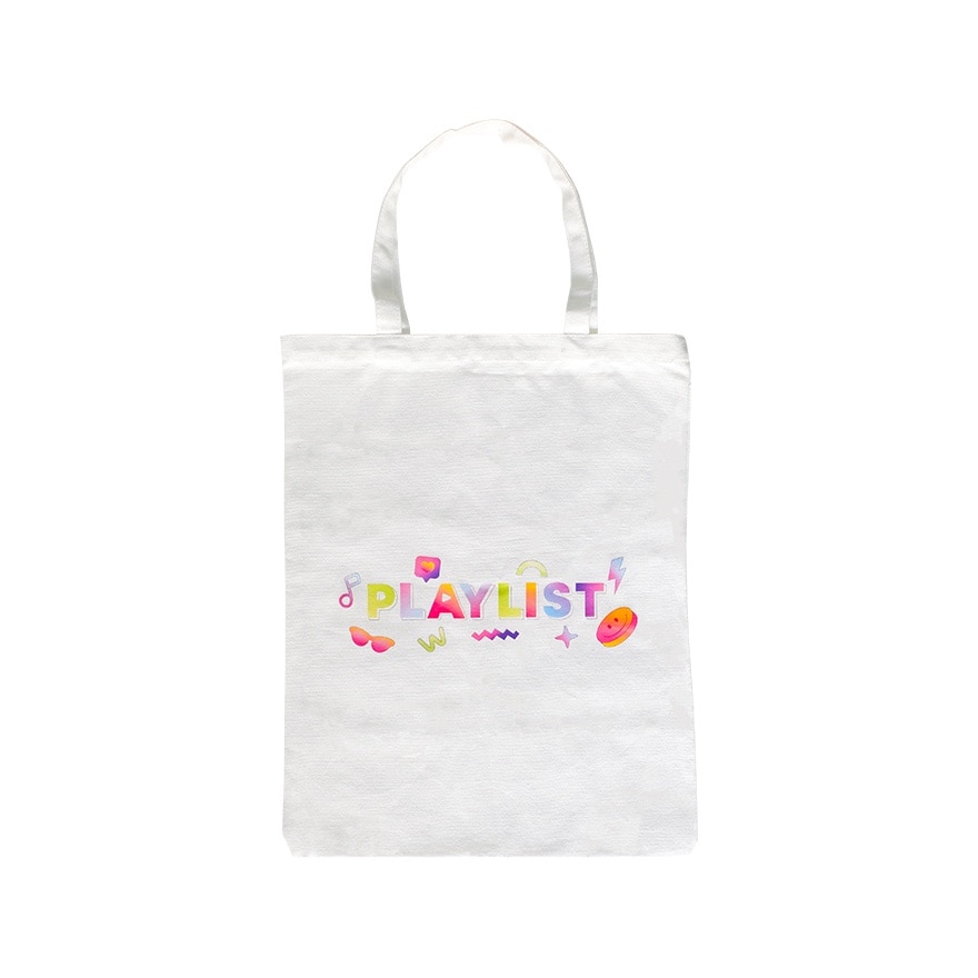 Watsons Playlist Merch Tote Bag-White