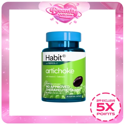 HABIT - HABIT Artichoke with Vit. E + Selenium 45 softgel capsule (Liver health)