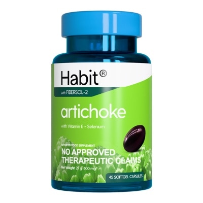 HABIT HABIT Artichoke with Vit. E + Selenium 45 softgel capsule (Liver health)