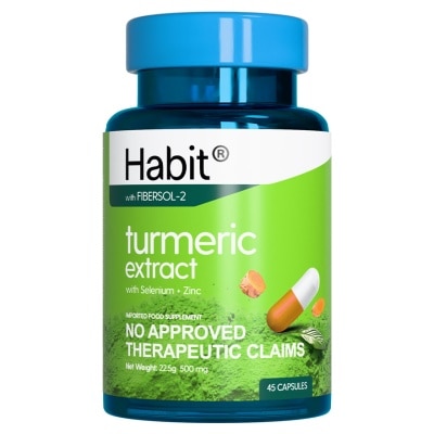 HABIT HABIT Turmeric Extract with Selenium + Zinc 45 capsules (Anti-inflammation)